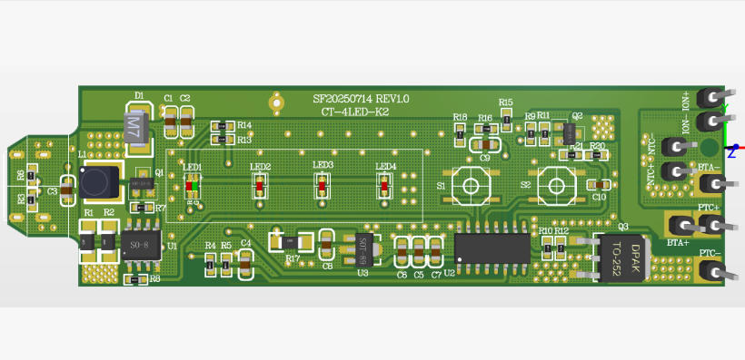 無線直發梳方案，直卷兩用小巧便攜